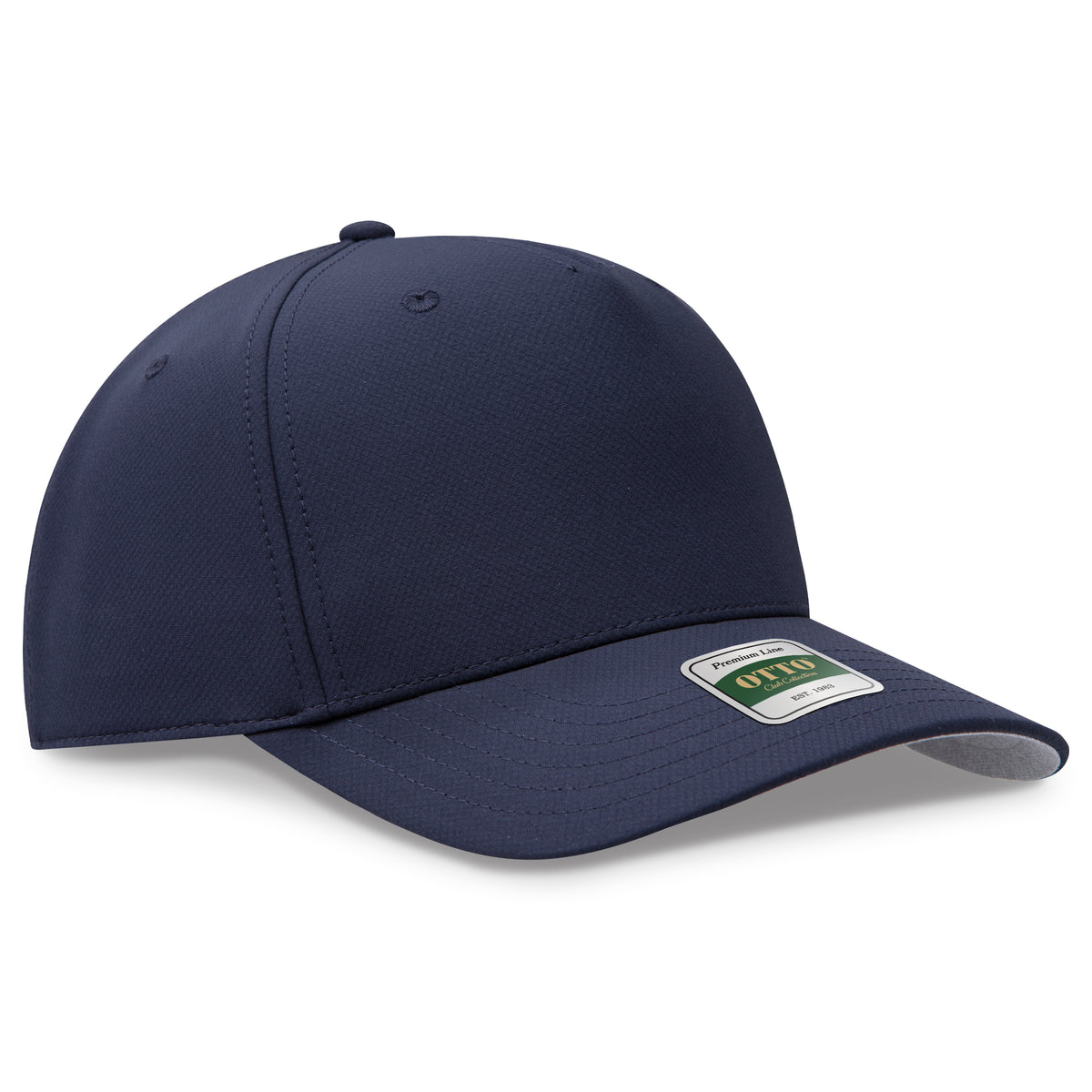 OTTO 114 Club Collection 5 Panel Pro Style Cap – GridTek™ - Navy