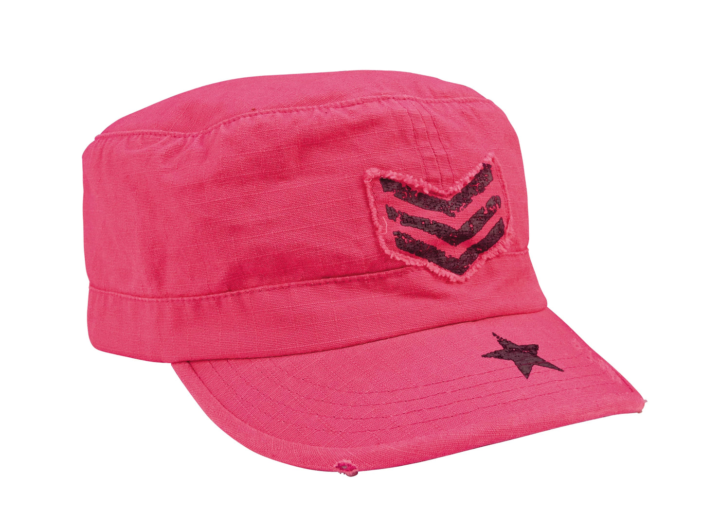 Rothco Women's Vintage Stripes &amp; Stars Adjustable Fatigue Cap