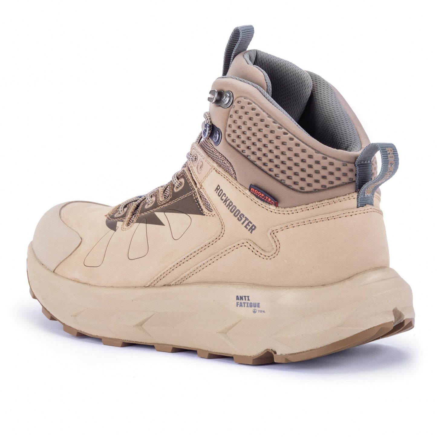 rockrooster Farmington Sand 6 Inch Waterproof Hiking Boots with VIBRAM® Outsole OC21035 (3)