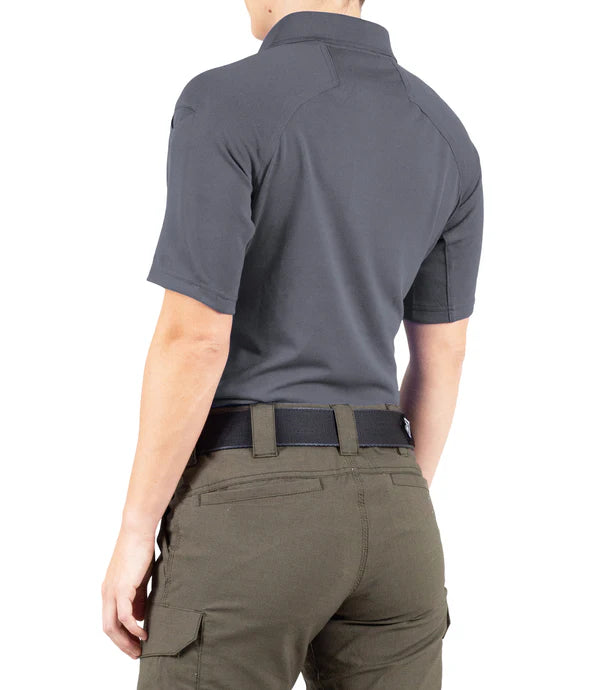 COS Womens Performance Short Sleeve Polo - side view