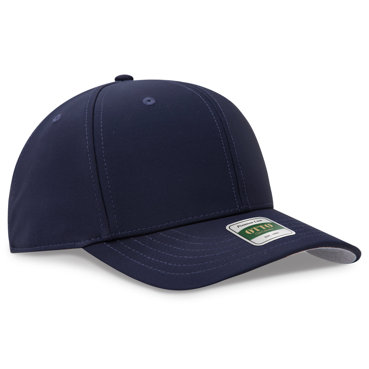 OTTO 123 Club Collection 6 Panel Pro Style Cap – Performance Nylon - Navy