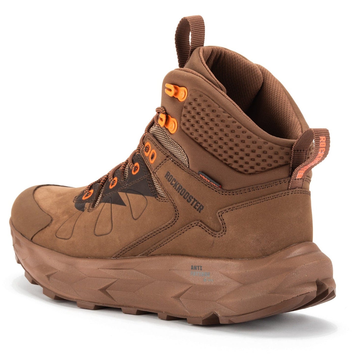 ROCKROOSTER Farmington Brown 6 Inch Waterproof Hiking Boots with VIBRAM® Outsole OC21031 (3)