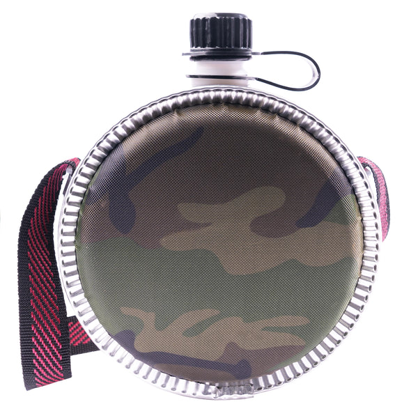 Rothco Woodland Camo Mini Desert Canteen