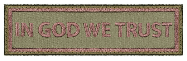Rothco In God We Trust Morale Patch