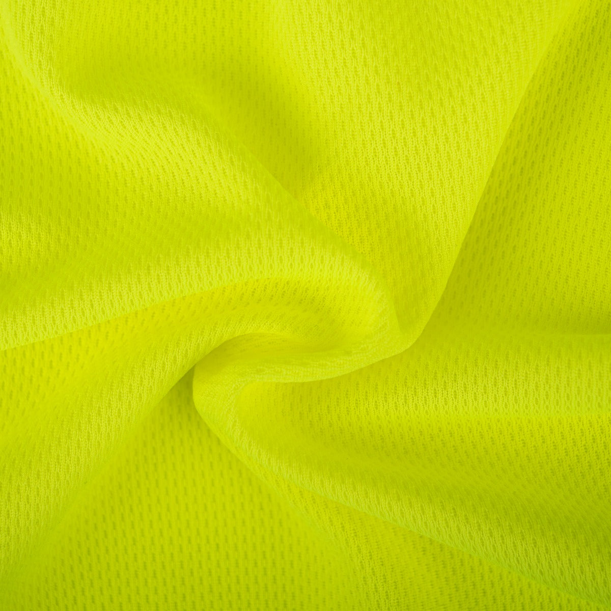 Polyester Short Sleeve Lime Green/Navy Polo Shirt with Reflective Stripe (Security ID)