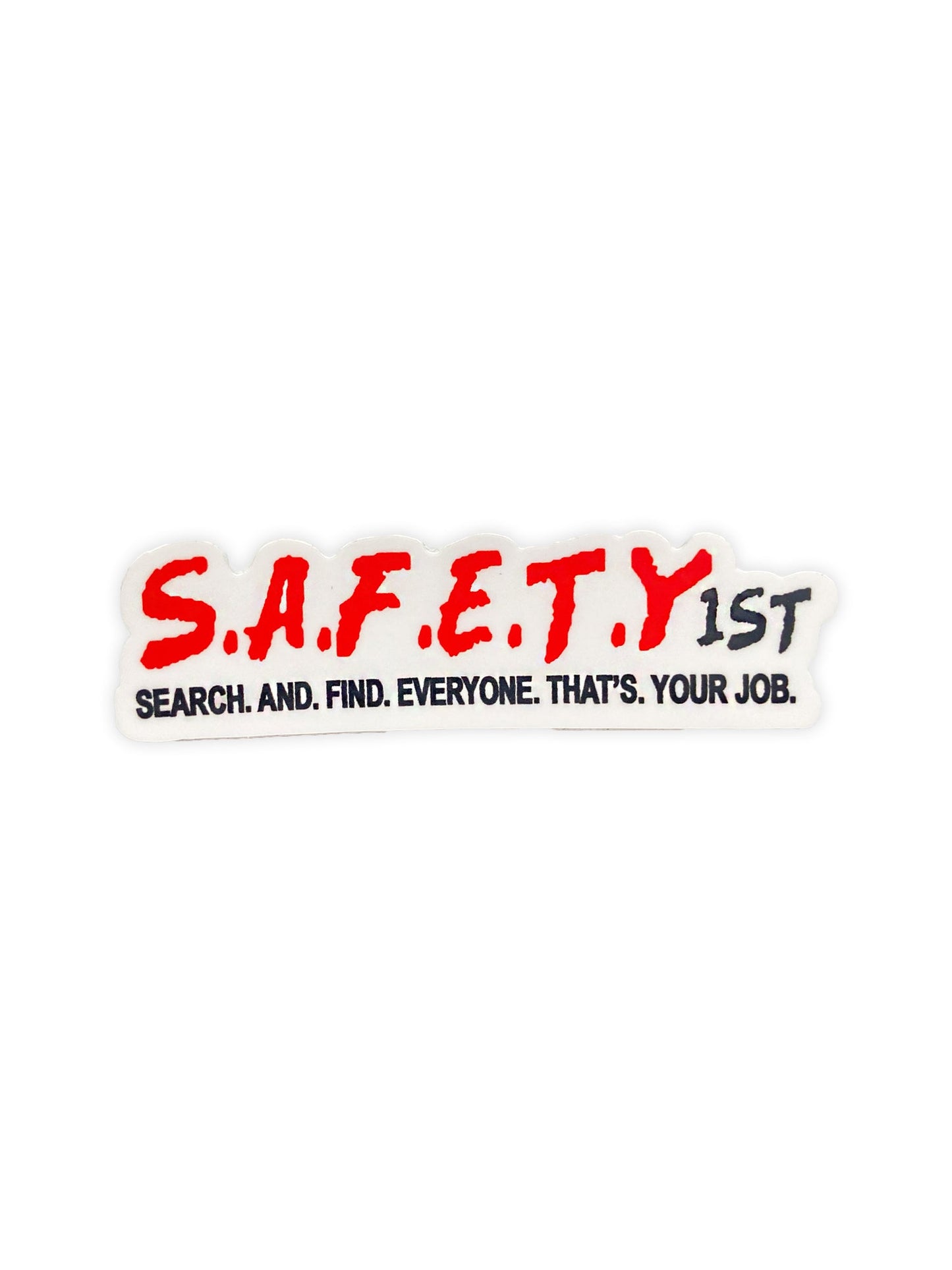 Stache Salt Safety 1st Sticker