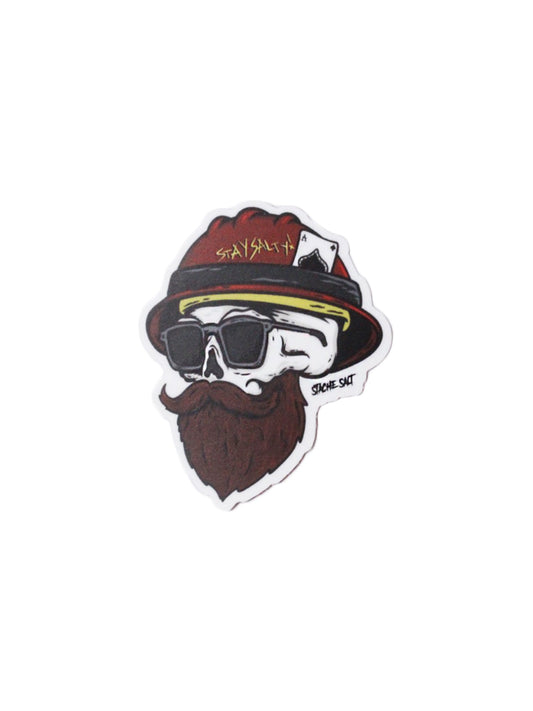Stache Salt Hot Shot Salty Sticker
