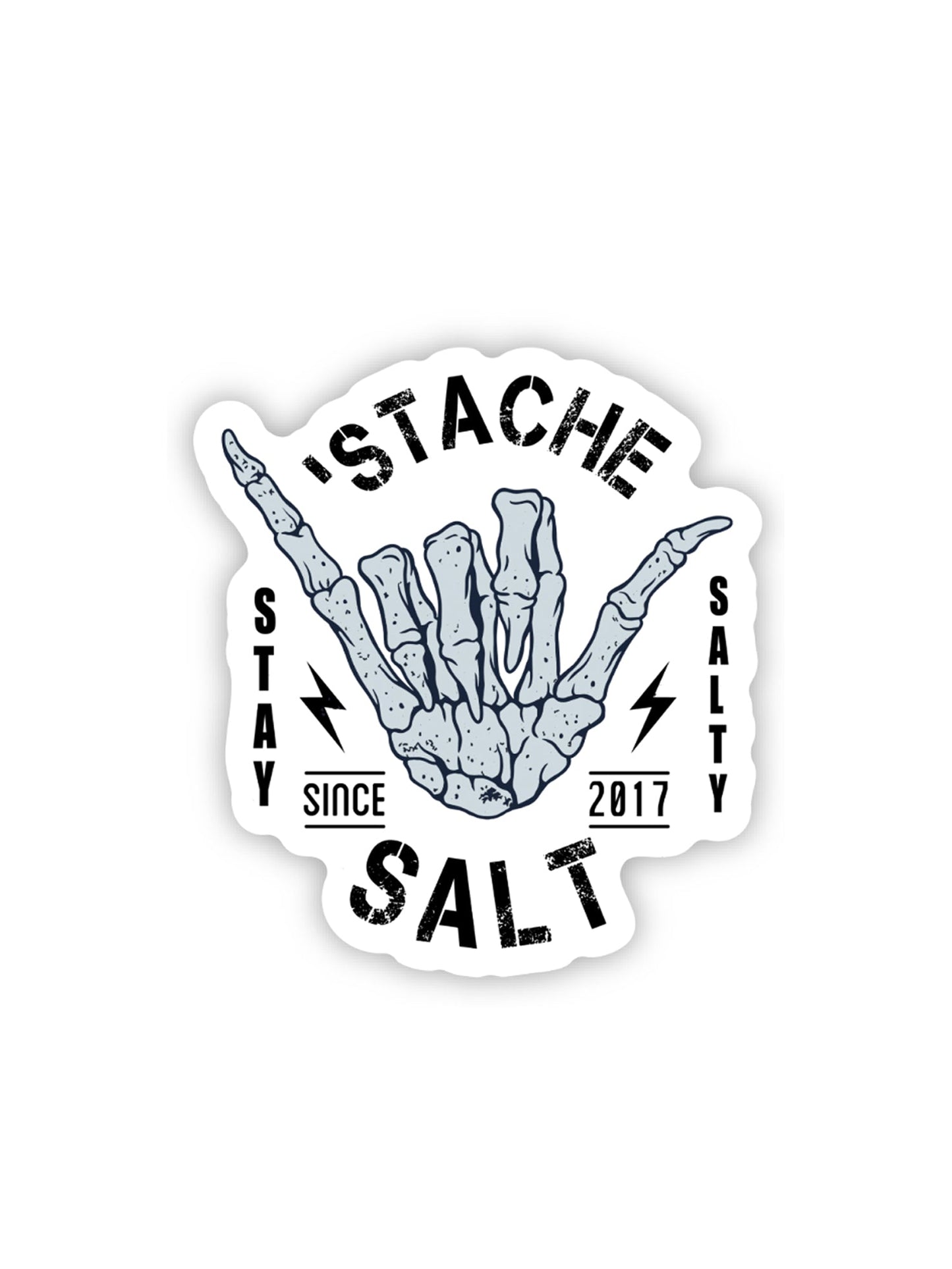 Stache Salt Salty Vibe Sticker