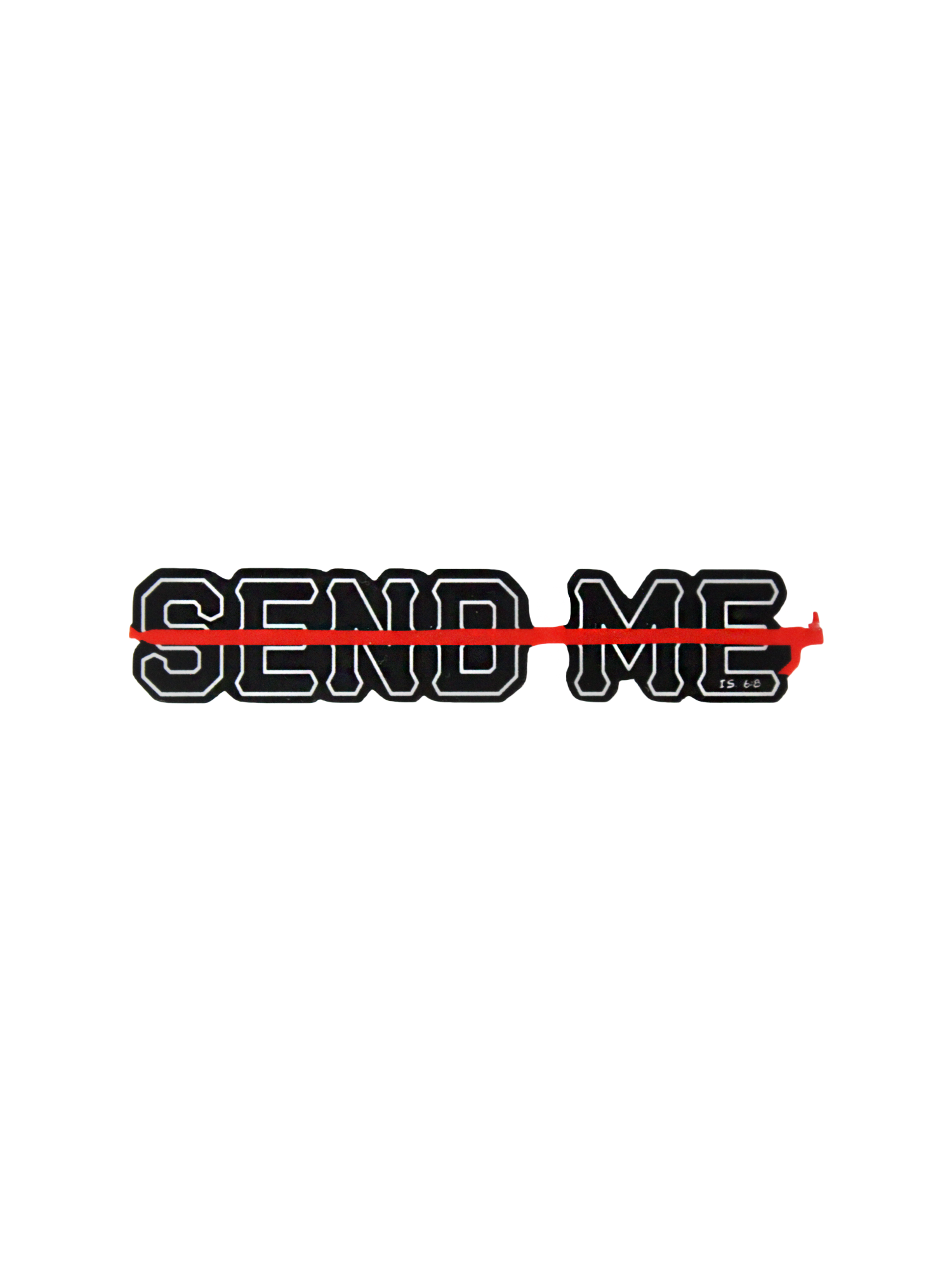 Stache Salt Send Me Sticker