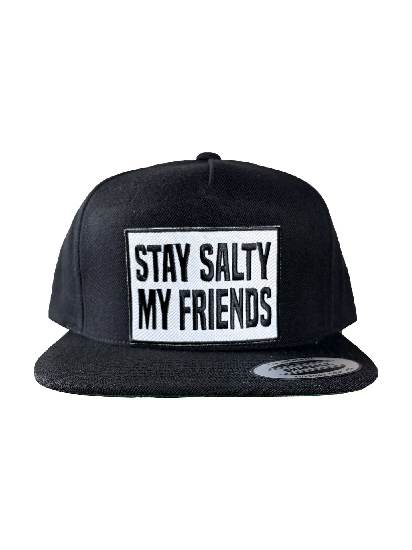 Stache Salt The Cash Stay Salty Snapback Hat