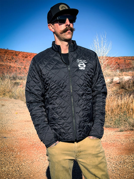 Salty Quilted Bomber Jacket
