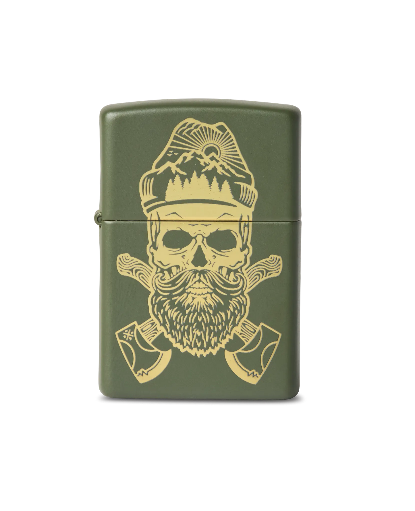 Zippo® Outdoor Skull Windproof Lighter By Zippo® – Green