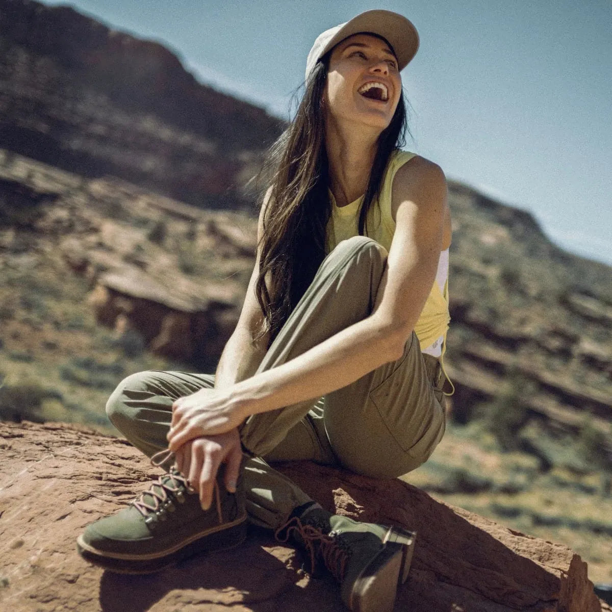 Women's Azurite Pant – Covert Green