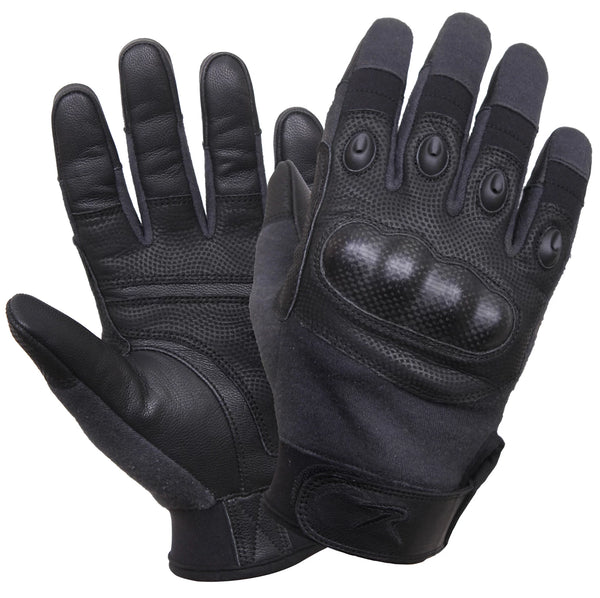 Rothco Carbon Fiber Hard Knuckle Cut/Fire-Resistant Gloves