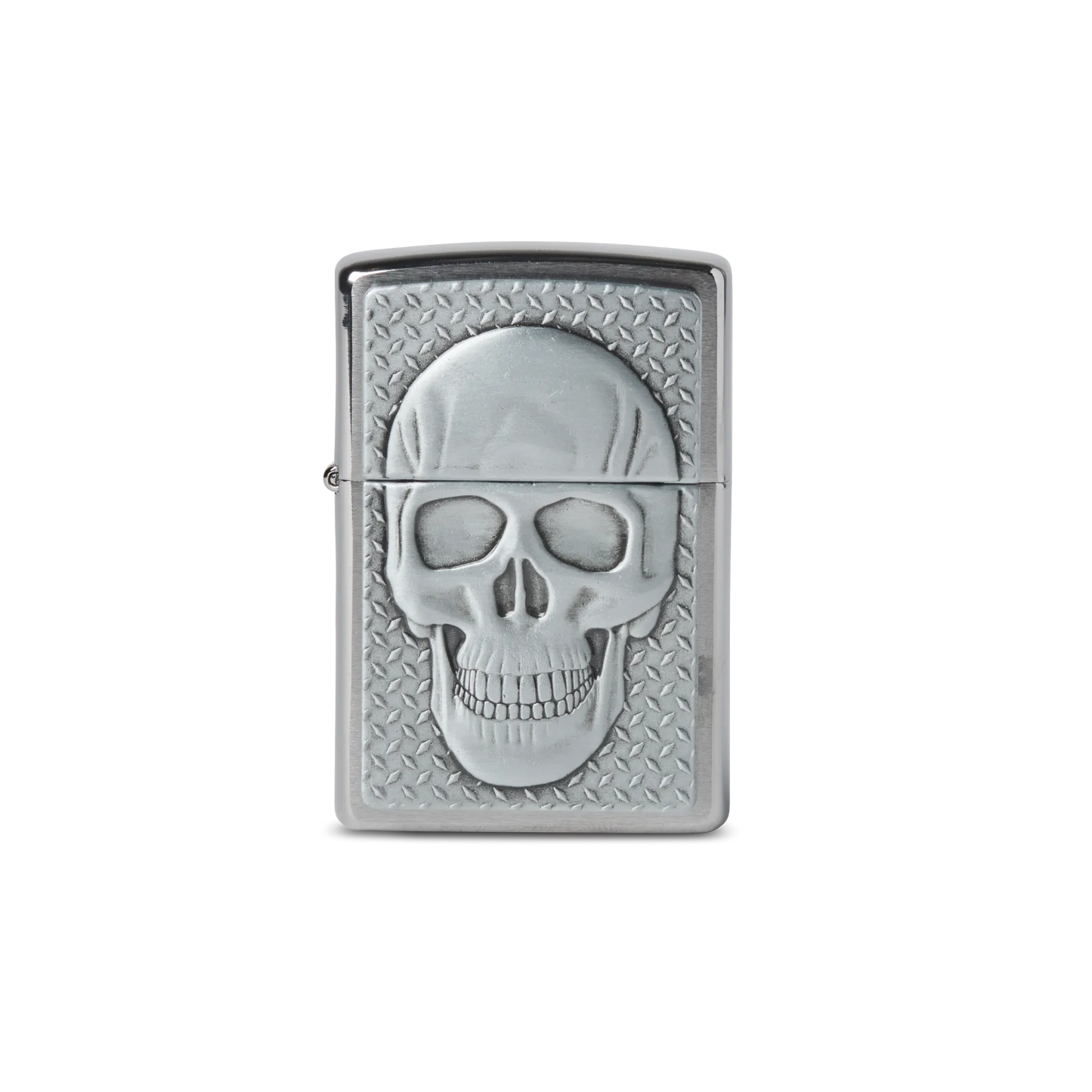 Zippo® Skull With Brain Windproof Lighter By Zippo® – Silver