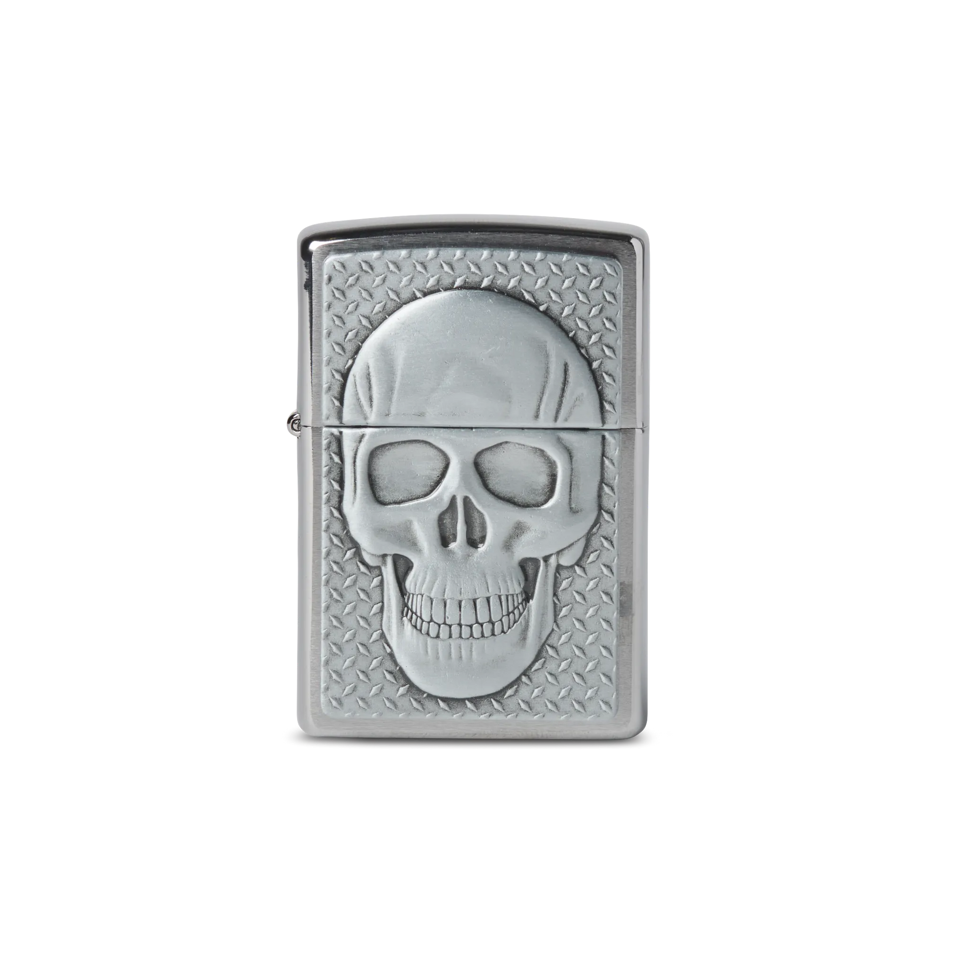 Zippo® Skull With Brain Windproof Lighter By Zippo® – Silver