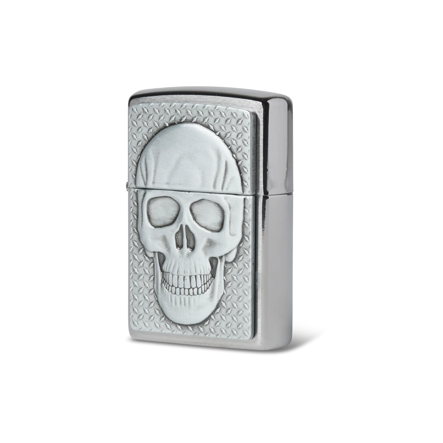 Zippo® Skull With Brain Windproof Lighter By Zippo® – Silver