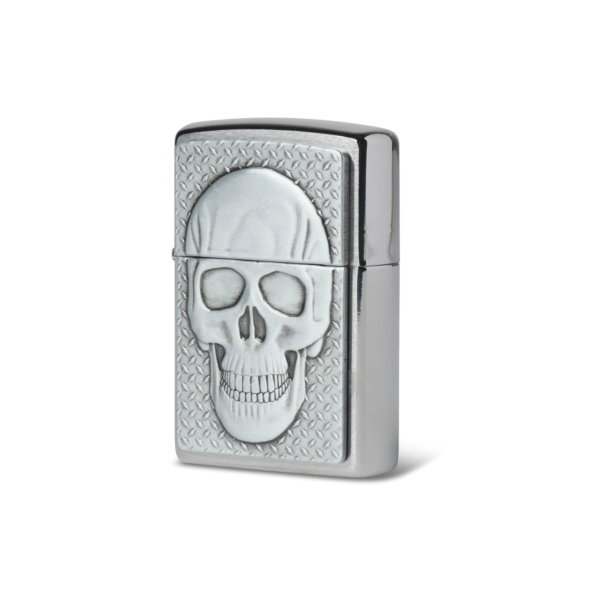 Zippo® Skull With Brain Windproof Lighter By Zippo® – Silver