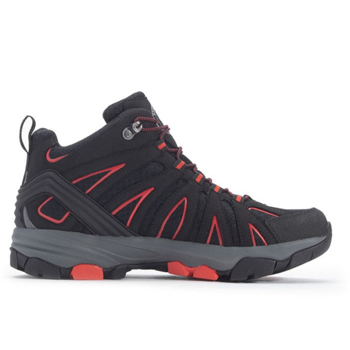 rockrooster Bedrock Black 6 Inch Waterproof Hiking Boots with VIBRAM® Outsole OT21061