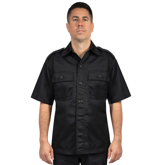 Rothco Short Sleeve Tactical Shirt - Black