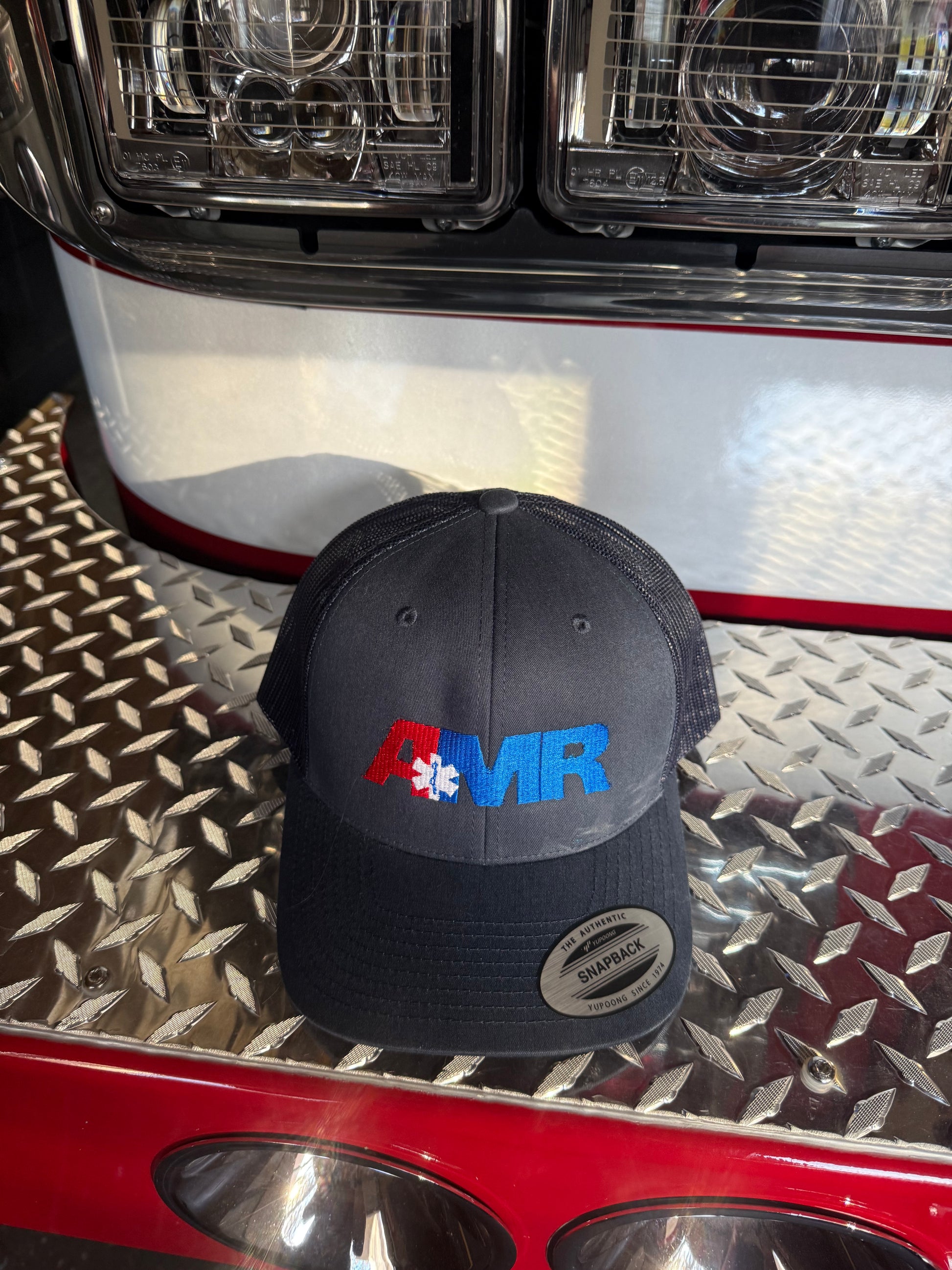 AMR Trucker Hat - detail view