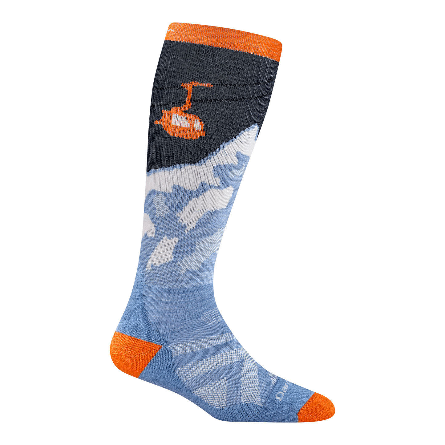 Kids Little Yeti Over-the-Calf Midweight Ski & Snowboard Socks