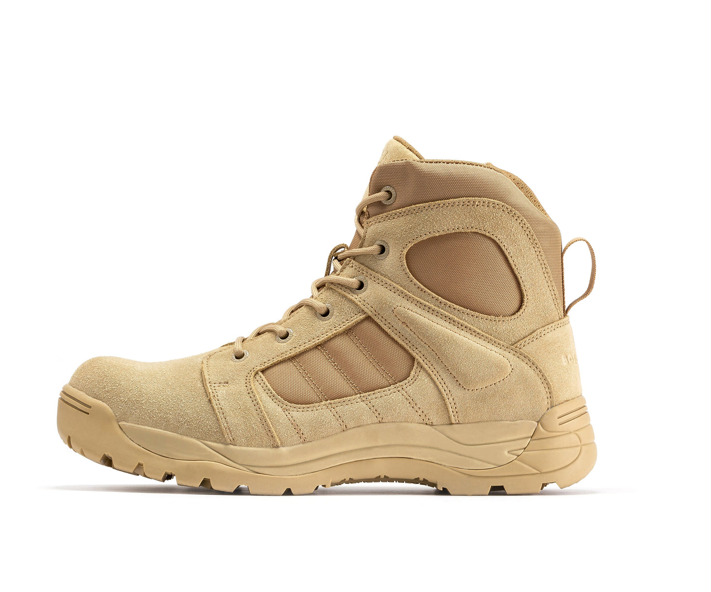 RockRooster Botas Pro Sand Men's 6 inch Side Zipper Rubber Sole Tactical Boots BMP110 (3)