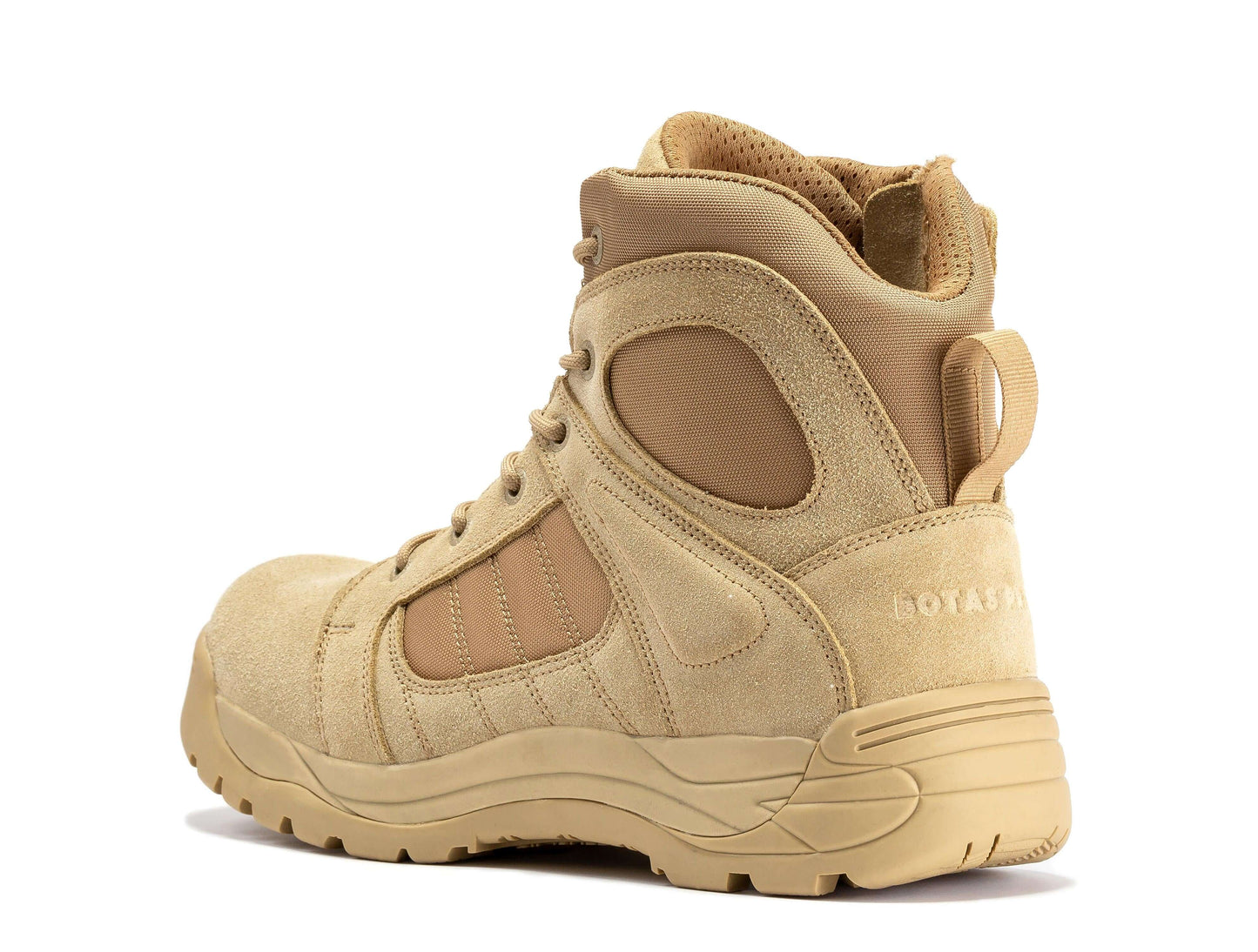 RockRooster Botas Pro Sand Men's 6 inch Side Zipper Rubber Sole Tactical Boots BMP110 (2)