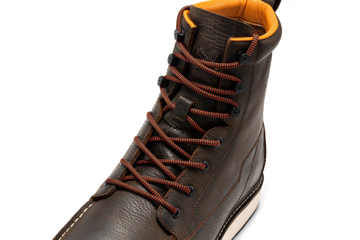 RockRooster Botas Pro Dark Brown Men's 6 inch Wedge Boots VBP601 (5)