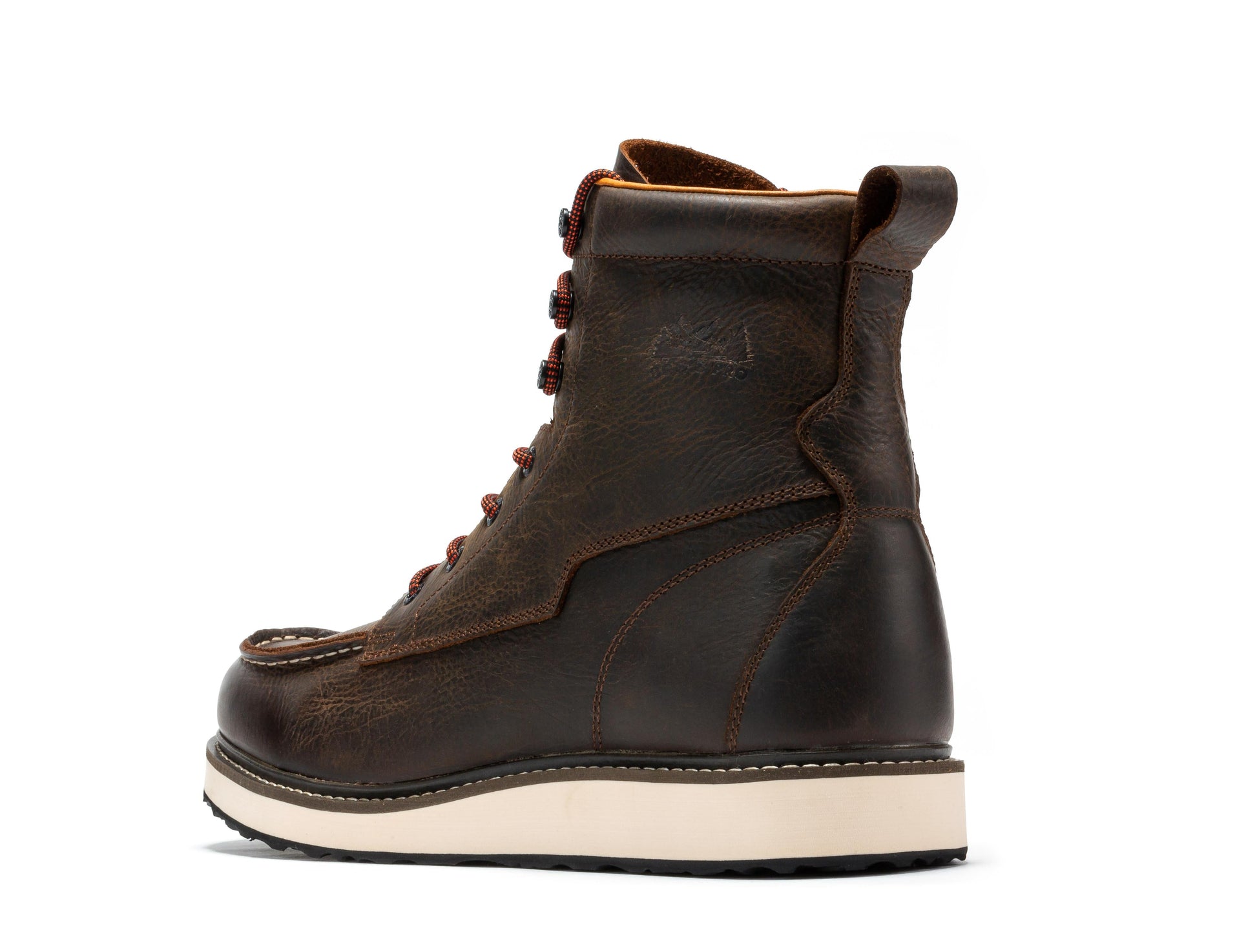 RockRooster Botas Pro Dark Brown Men's 6 inch Wedge Boots VBP601 (2)