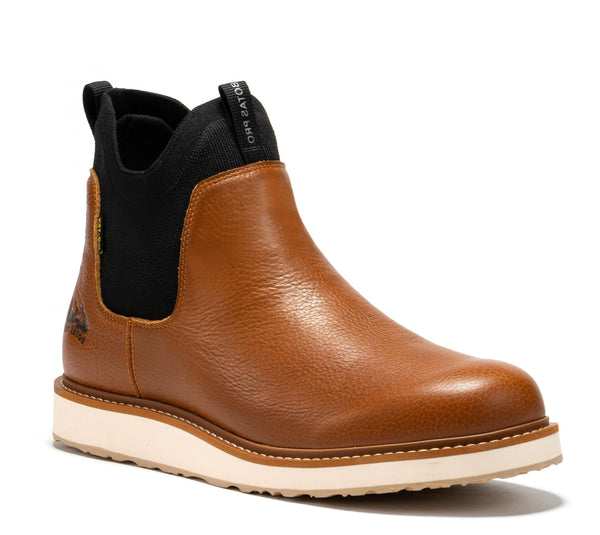 Botas Pro Wheat Men's 6 inch Wedge Chelsea Pull-On Boots VBP501