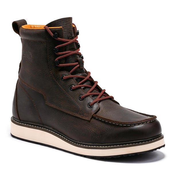 Botas Pro Dark Brown Men's 6 inch Wedge Boots VBP601
