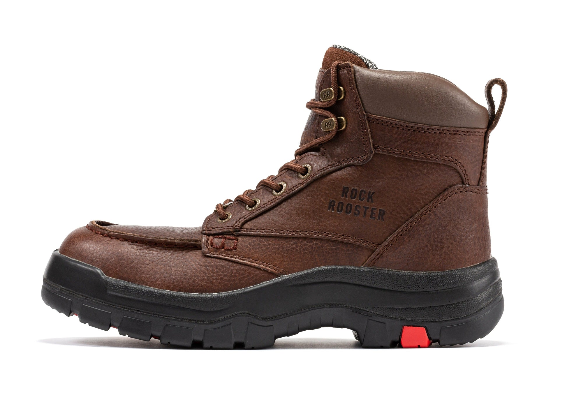 ROCKROOSTER Zumbro 6 inch Wide, Soft Toe, Rubber Outsole, EH Protection, ASTM 2892, Work Boots AK371 (2)