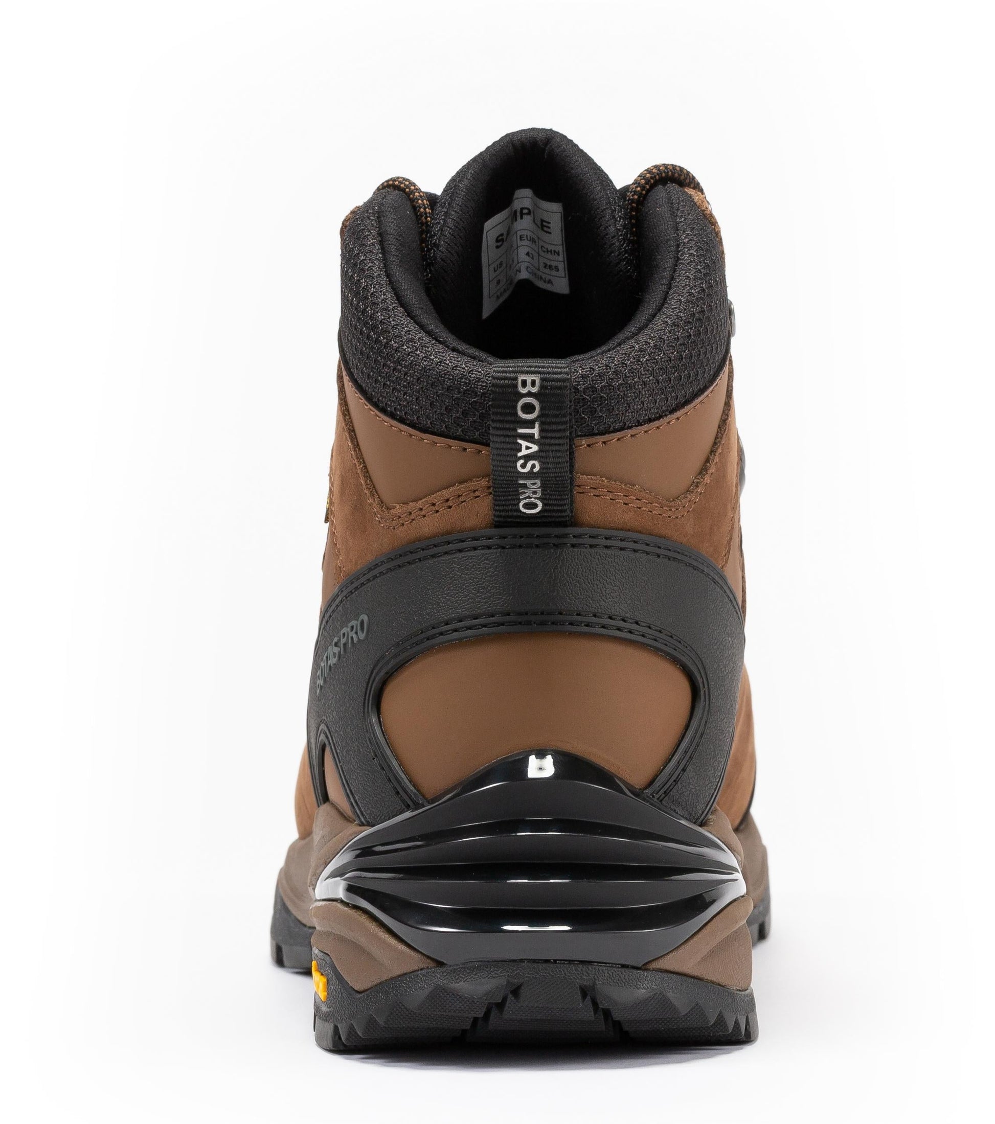 RockRooster Botas Pro Brown 6 Inch Waterproof Hiking Boots with VIBRAM® Traction Lug Outsole BP22121 (5)