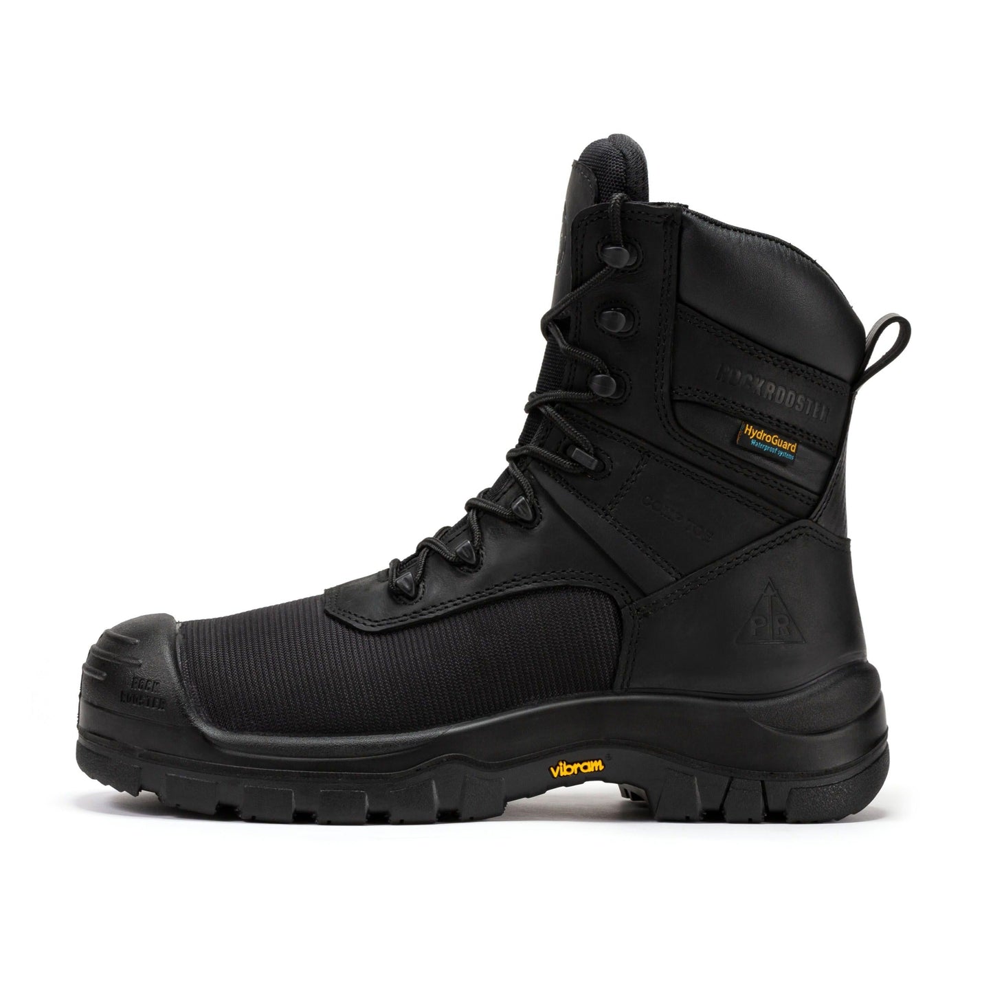 ROCKROOSTER Beaufort Men's Black 8 inch Waterproof Composite Toe Work Boots VAK830 (3)