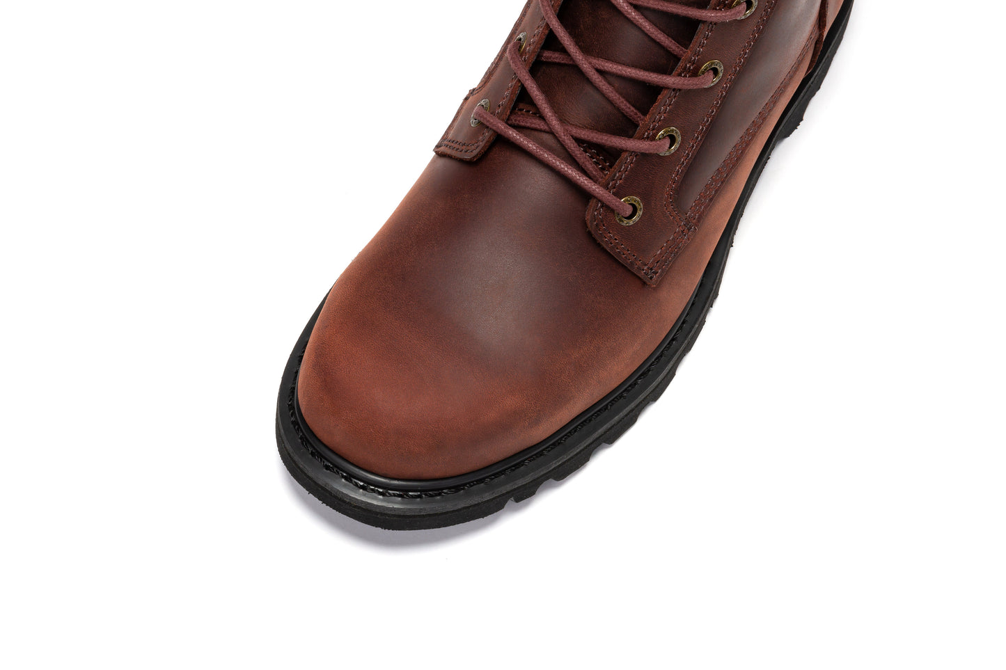 ROCKROOSTER Mantua Men's 8 inch Zip-sided Soft Toe Lug Sole Work Boots SAP130 (9)