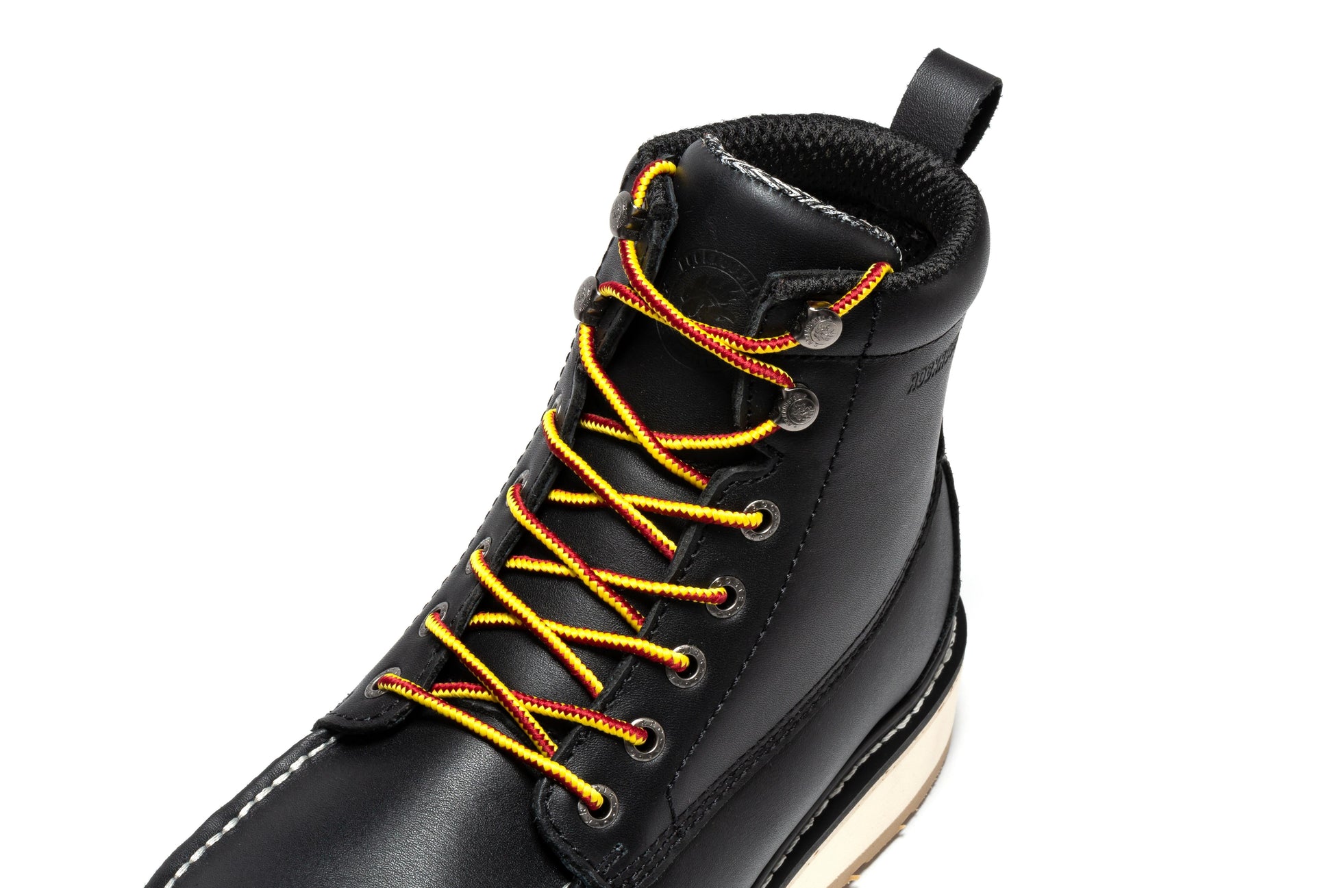 ROCKROOSTER Trinidad Men's 6 inch Black Steel Toe Wedge Work Boots SAP2301 (7)