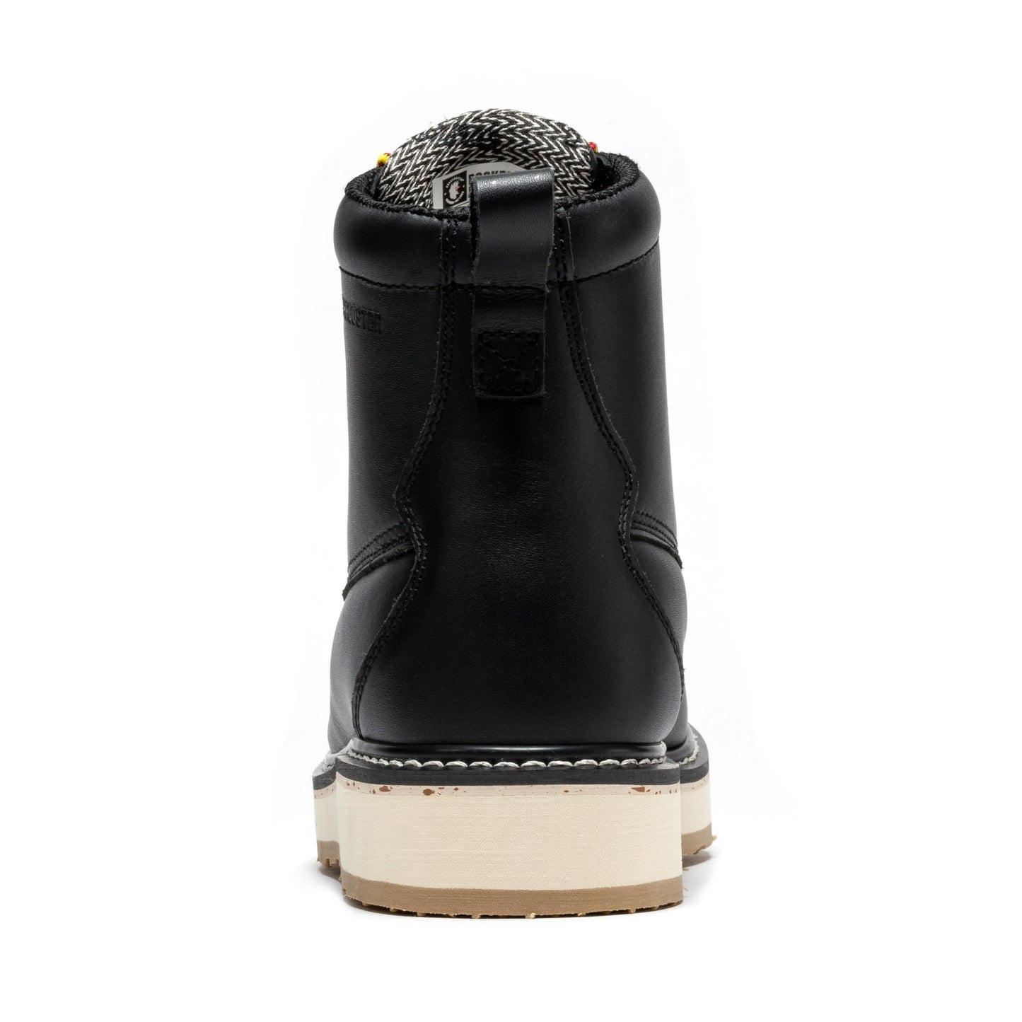 ROCKROOSTER Trinidad Men's 6 inch Black Steel Toe Wedge Work Boots SAP2301 (6)