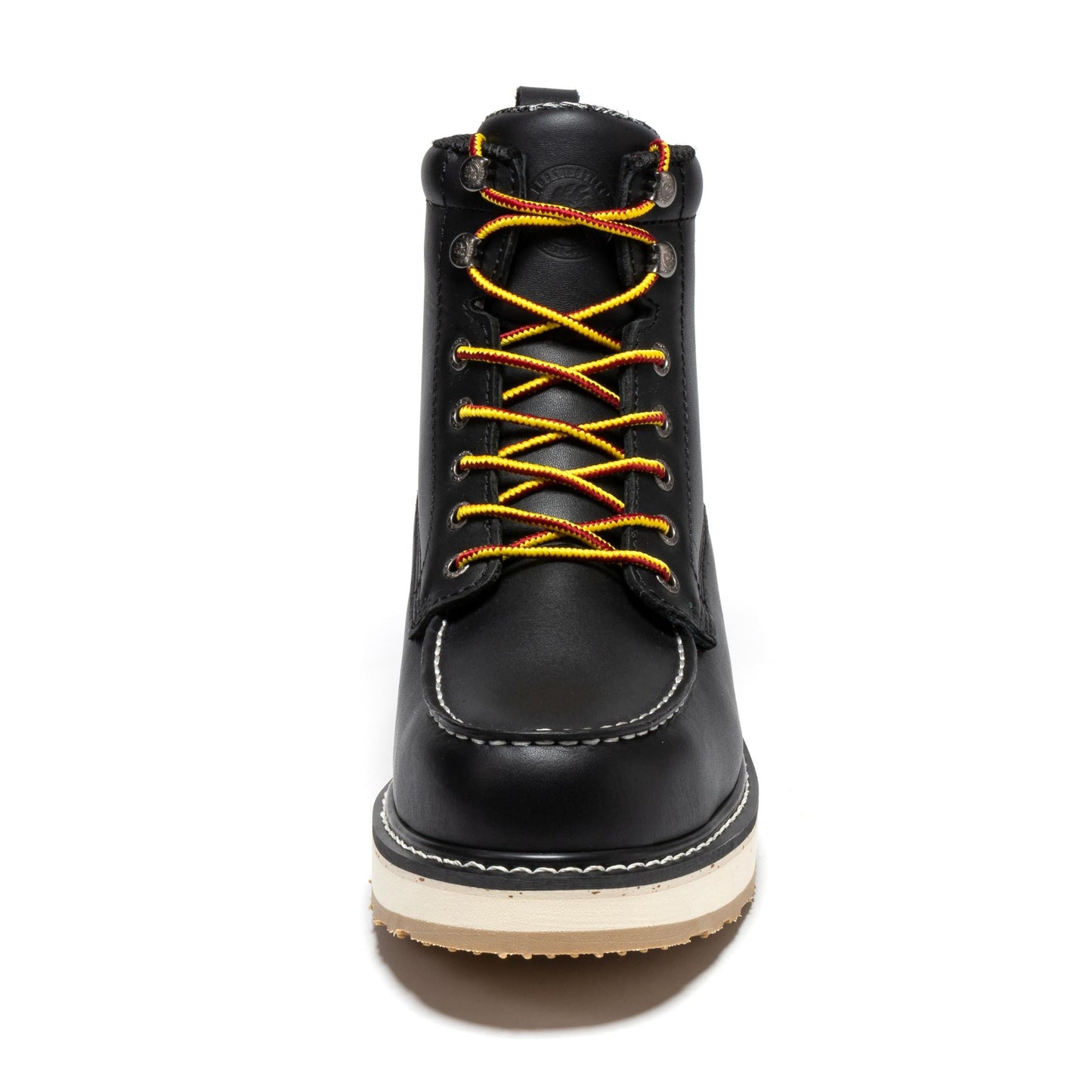 ROCKROOSTER Trinidad Men's 6 inch Black Steel Toe Wedge Work Boots SAP2301 (4)