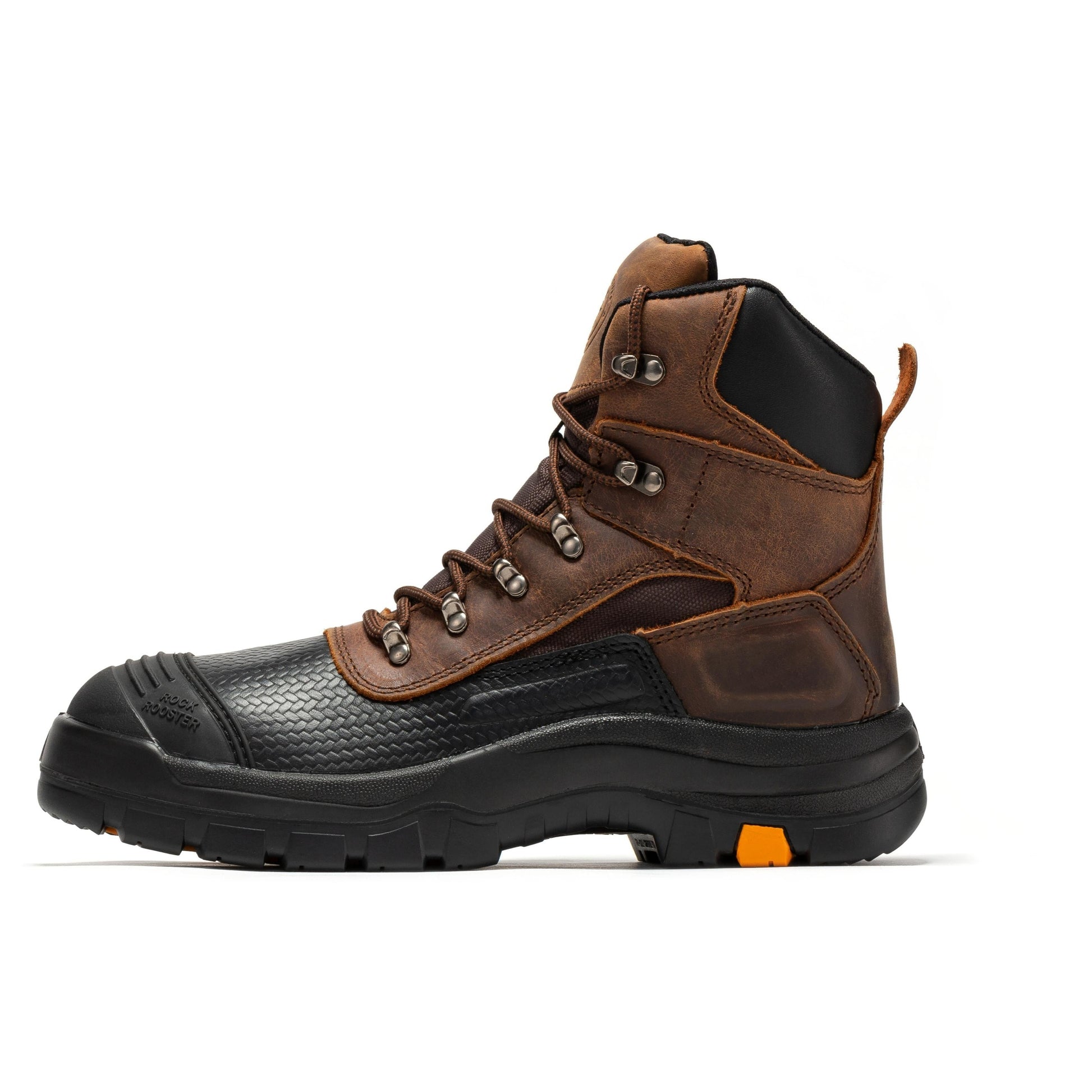 ROCKROOSTER Sedona 6 Inch Waterproof Steel Toe Leather Work Boots AK216 (3)