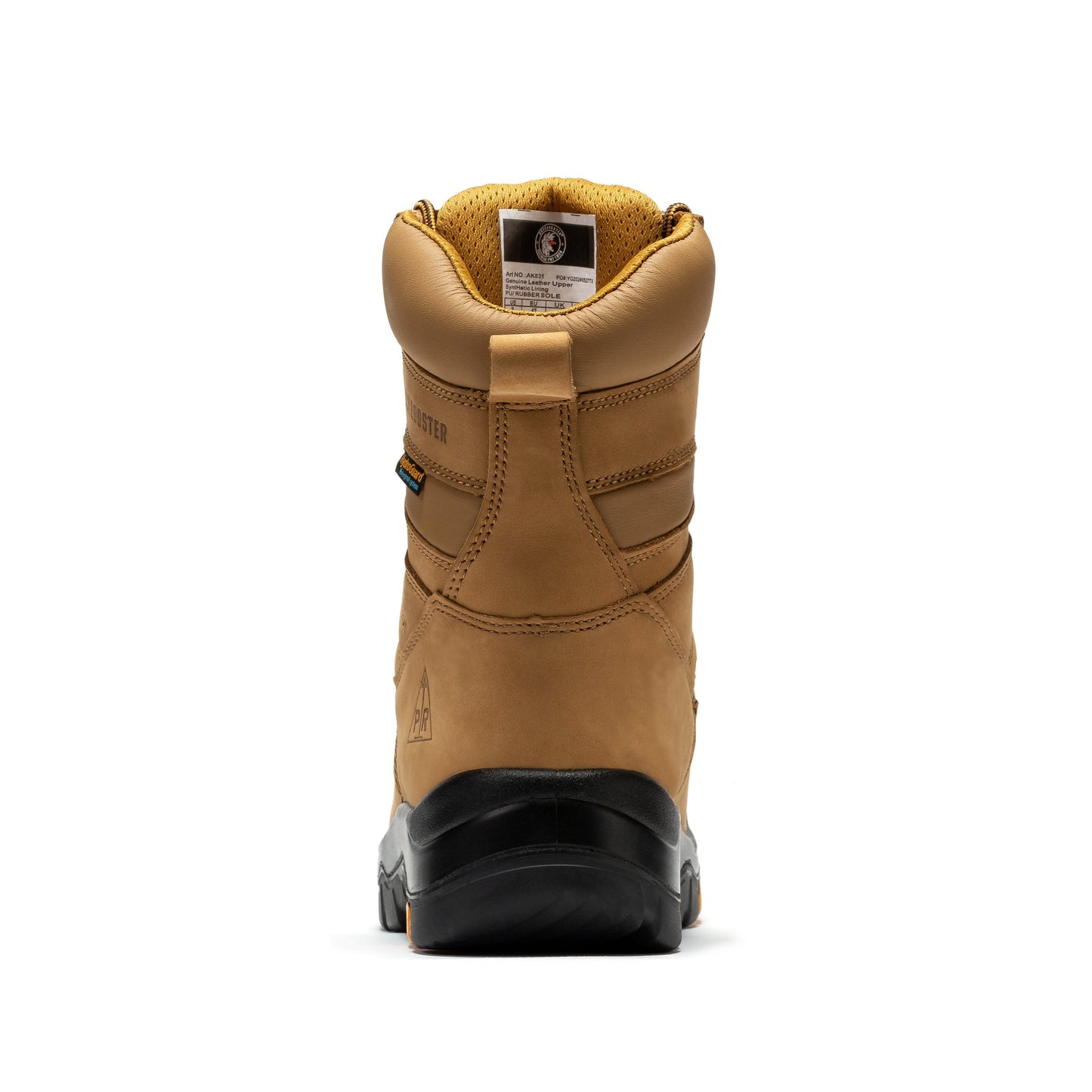 rockrooster Beaufort Men's Brown 8 inch Waterproof Composite Toe Work Boots AK831 (7)