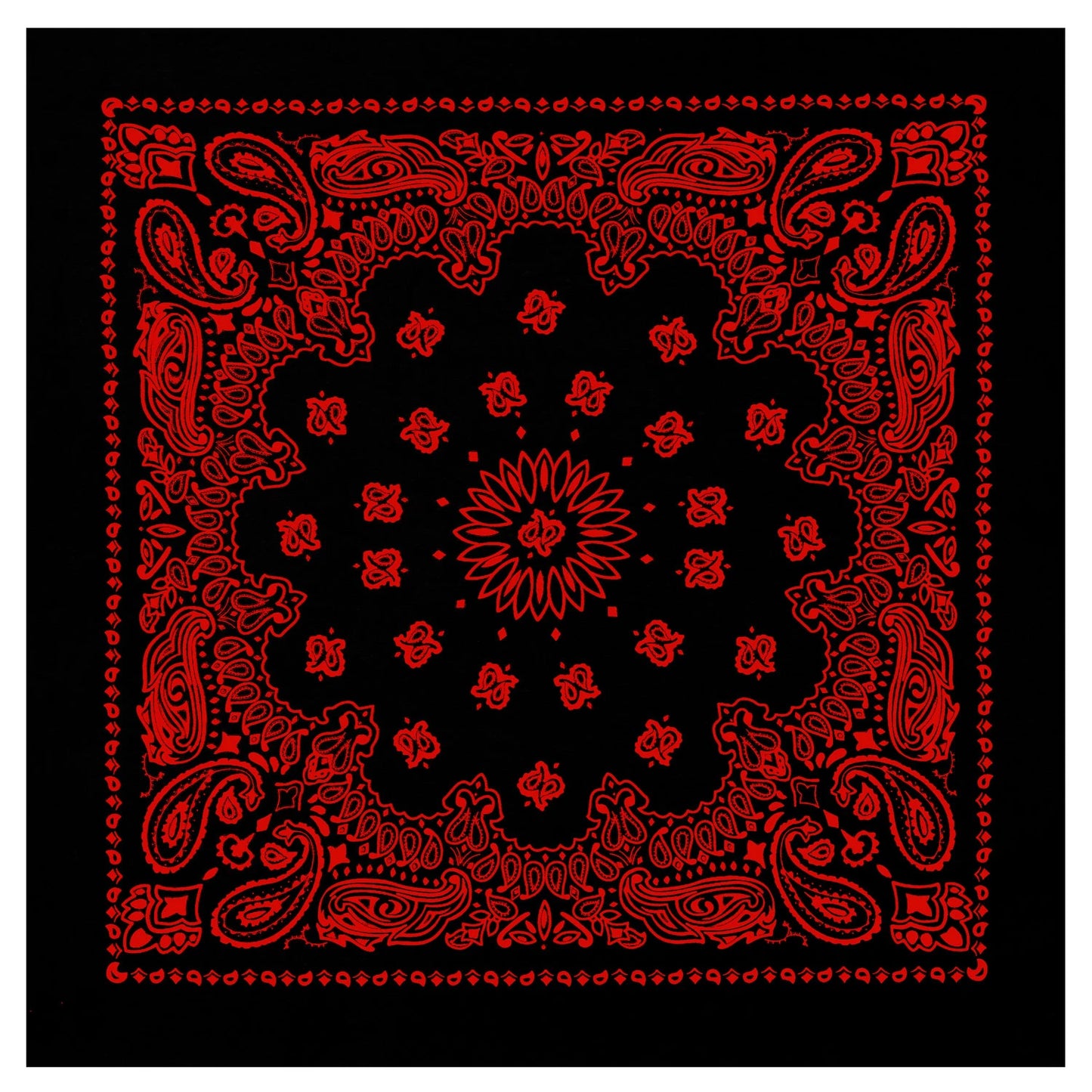 Rothco Trainmen Paisley Bandana - 22" X 22"