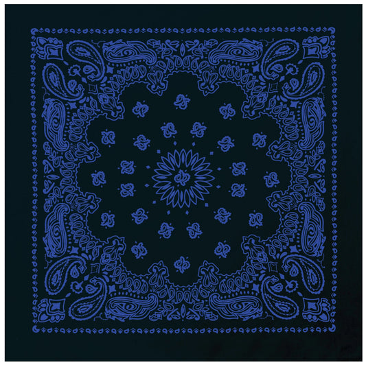 Rothco Trainmen Paisley Bandana – Extra-Large - 27” X 27"