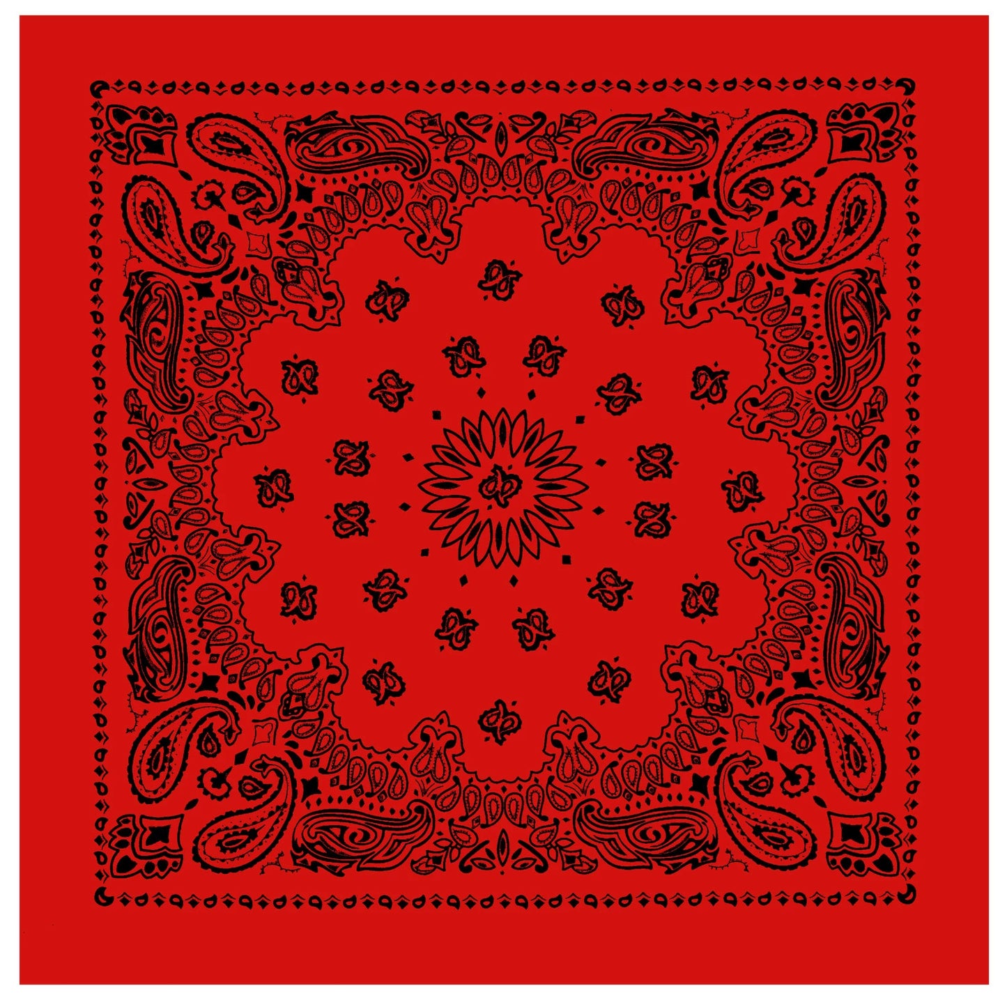 Rothco Trainmen Paisley Bandana - 22" X 22"