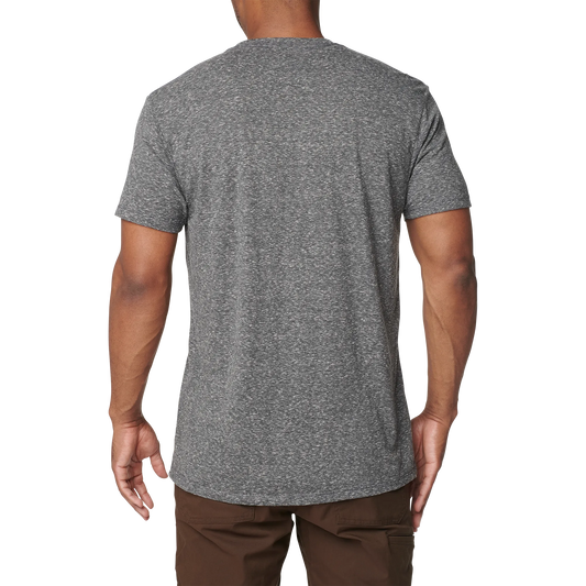Triblend Legacy Short Sleeve Tee – Charcoal Heather