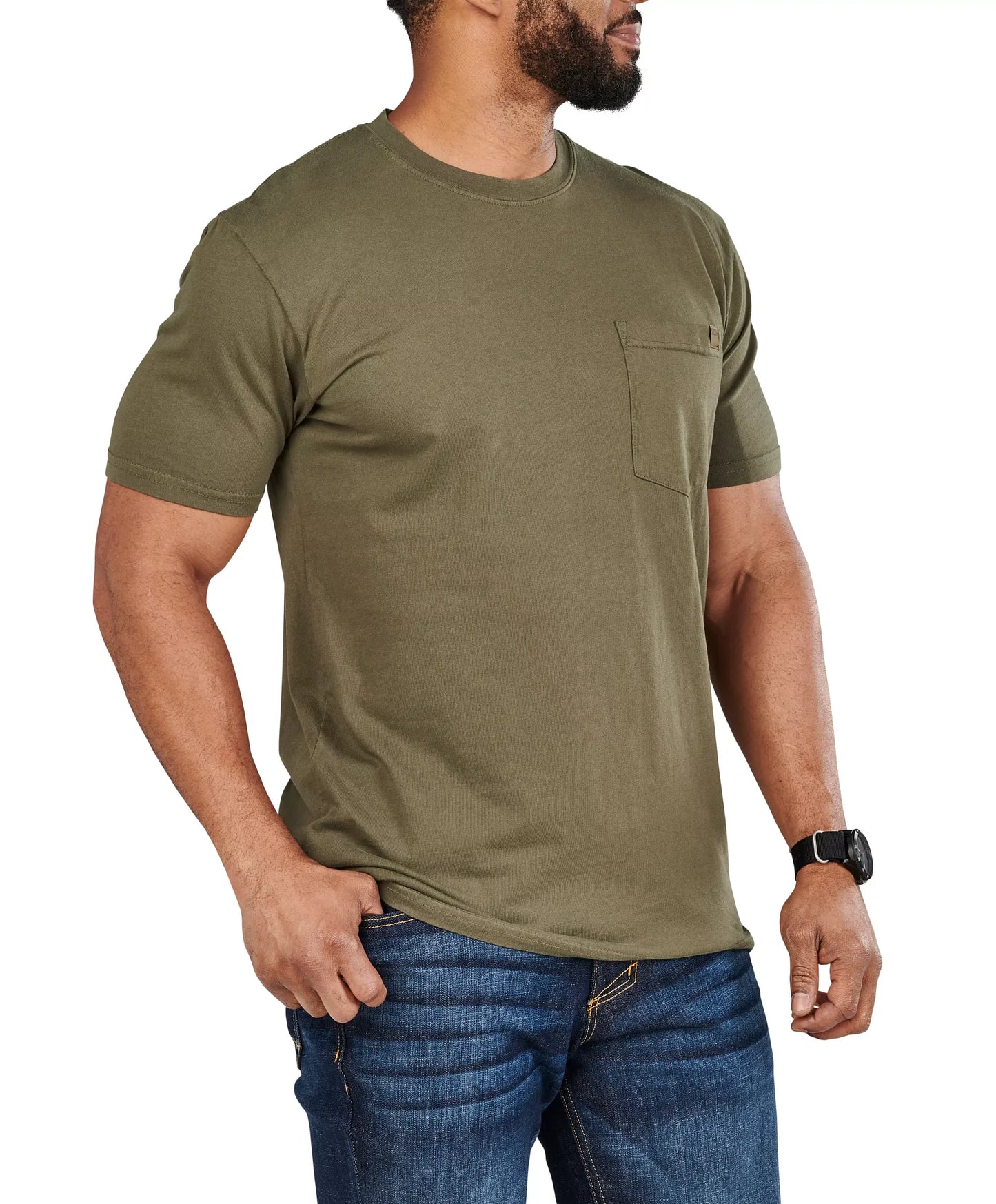 Elite Short Sleeve Pocket Tee – Ranger Green
