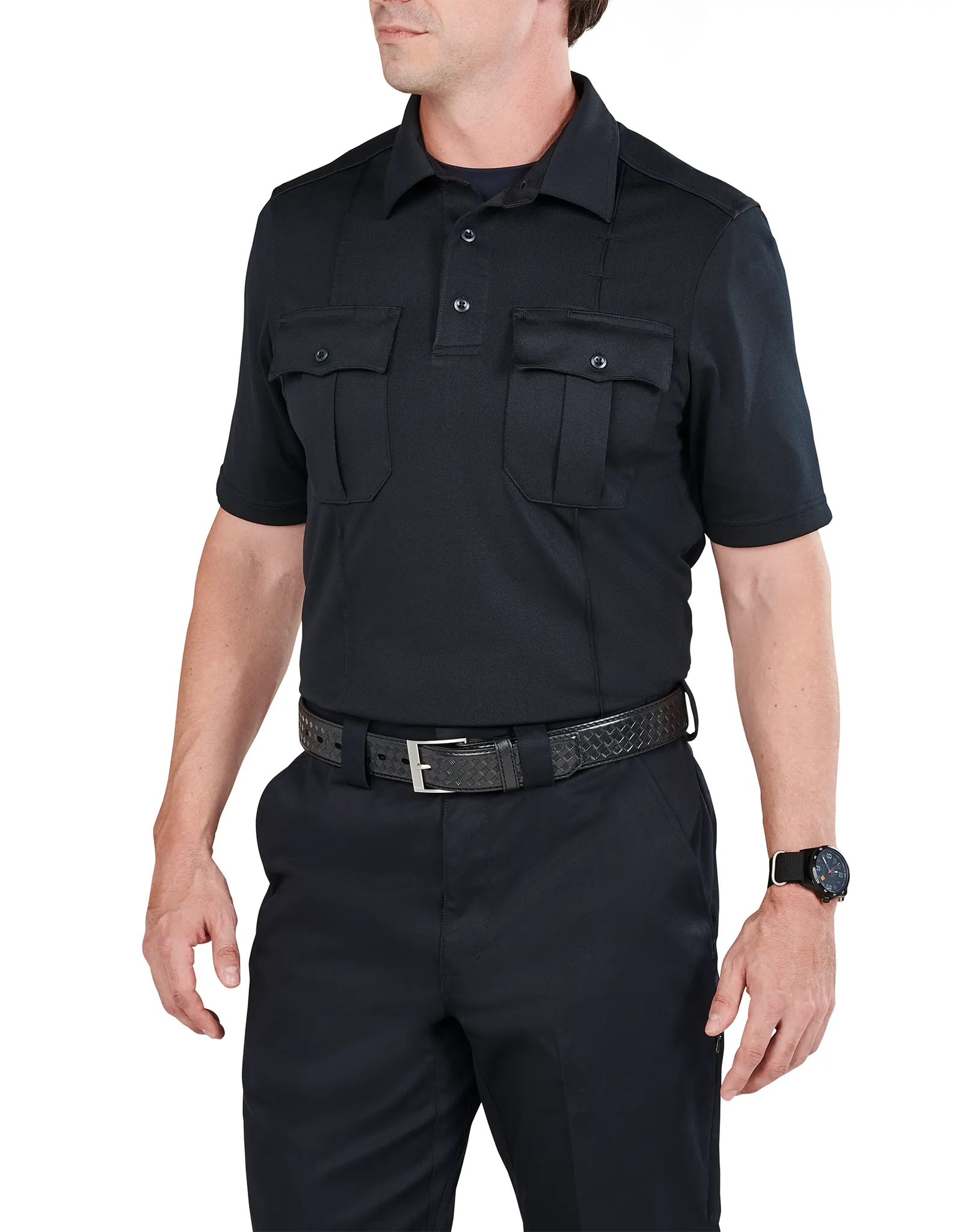 Class A Uniform Short Sleeve Polo – Midnight Navy