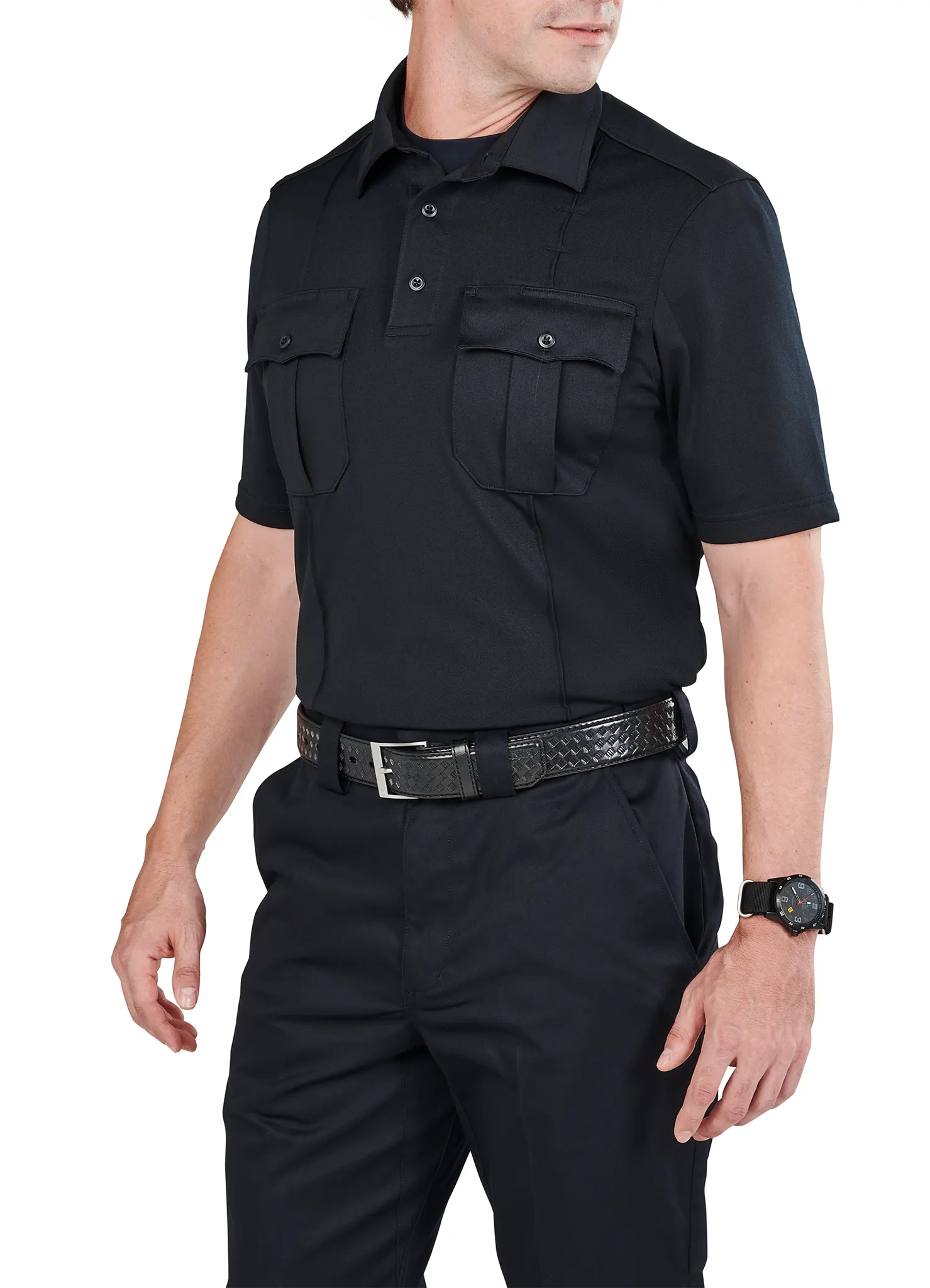 Class A Uniform Short Sleeve Polo – Midnight Navy