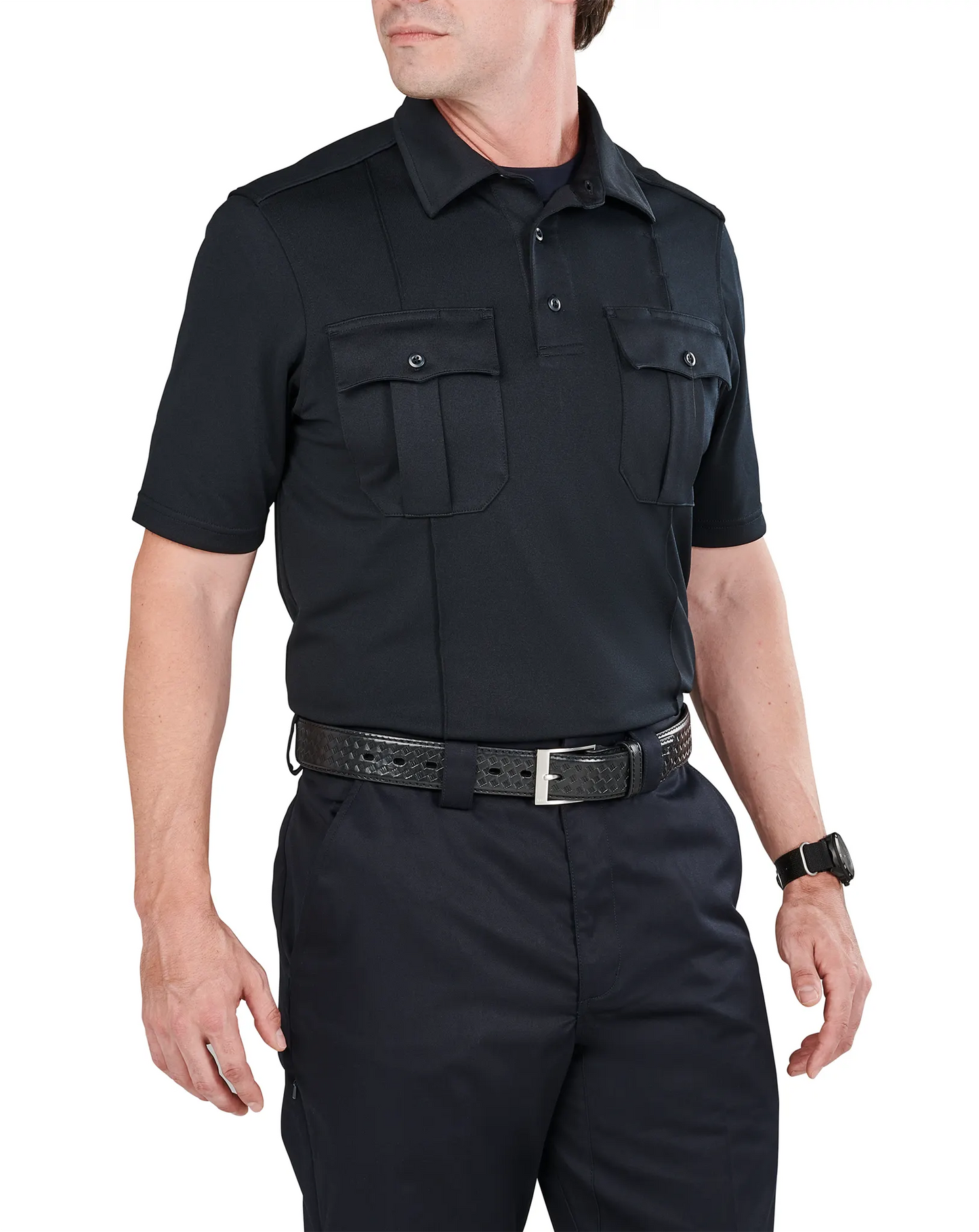 Class A Uniform Short Sleeve Polo – Midnight Navy