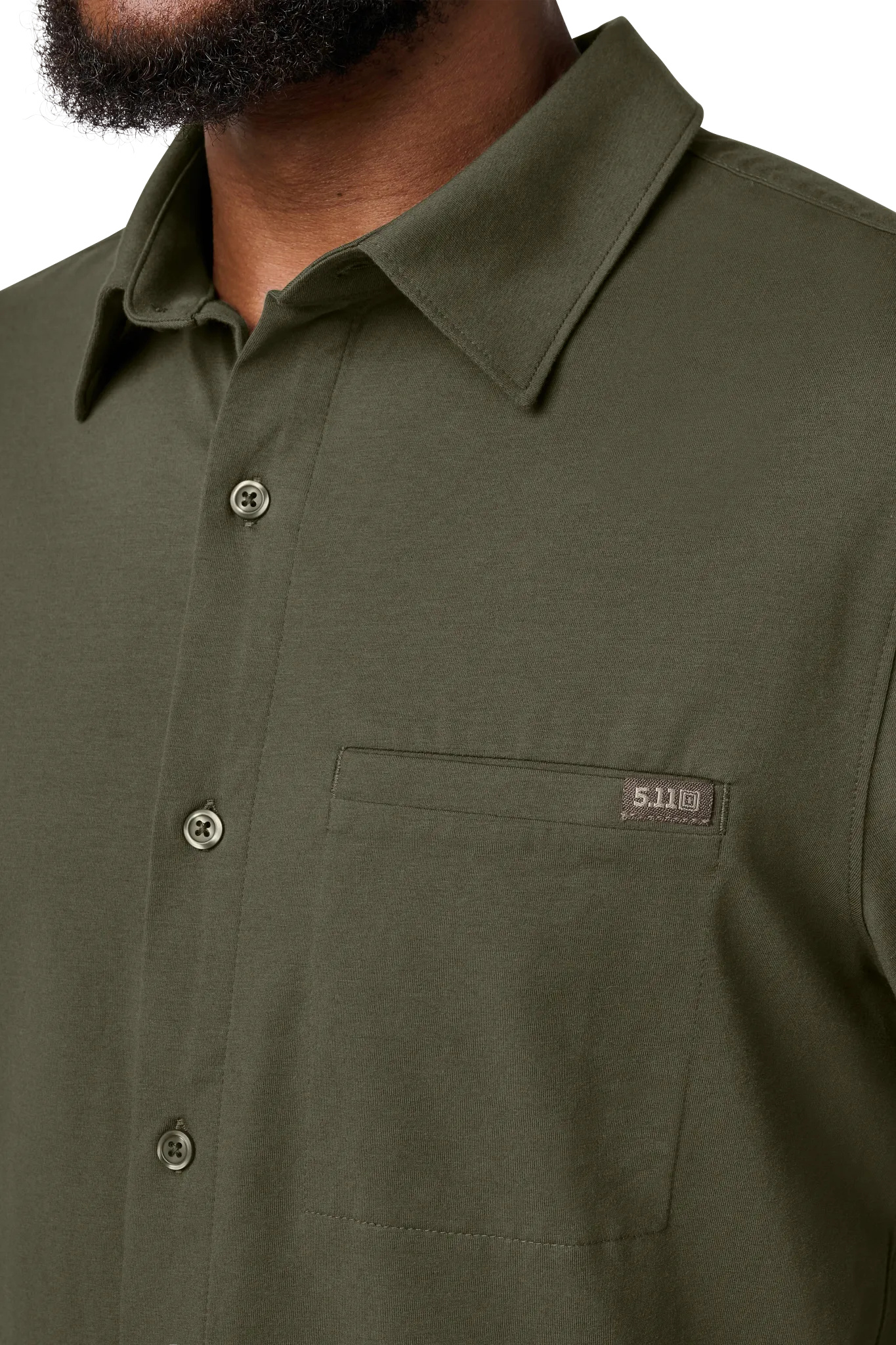 Jimmy Knit Shirt – Ranger Green